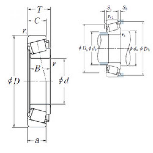 підшипник HR31305J NSK #1 image