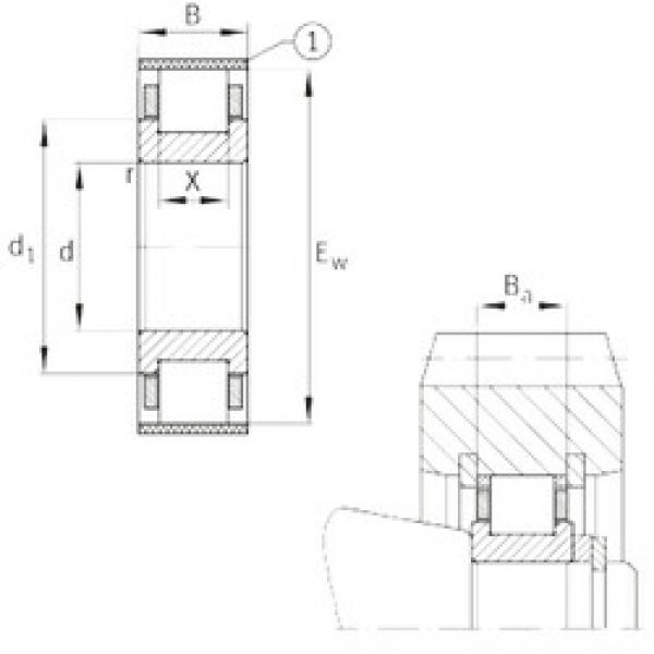 підшипник RN328-E-MPBX FAG #1 image