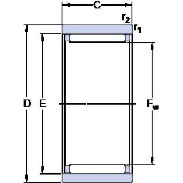 підшипник RNAO 80x100x30 SKF #1 image