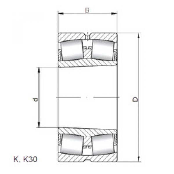 підшипник 232/530 KCW33 CX #1 image