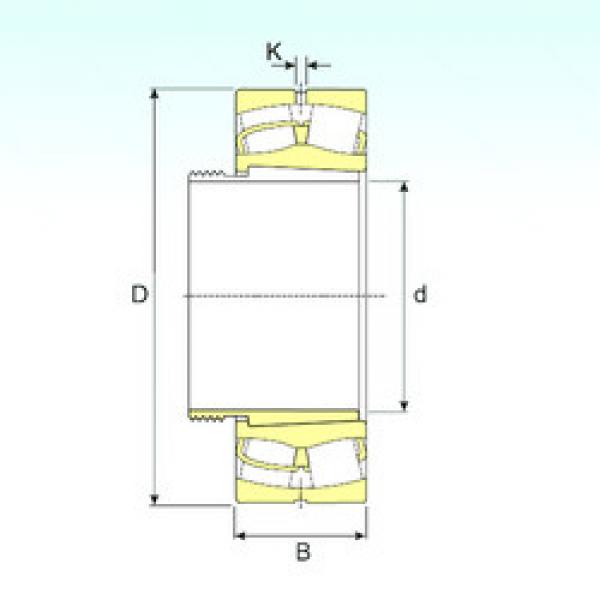 підшипник 23260 EKW33+AOH3260 ISB #1 image