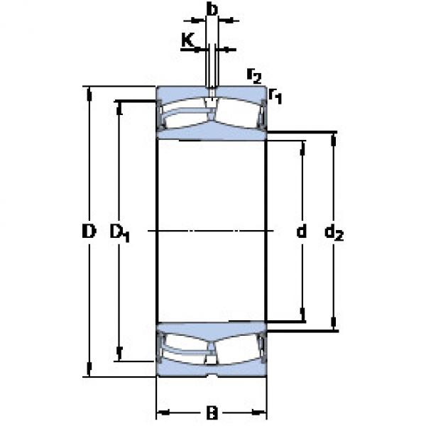 підшипник 23048-2CS5K/VT143 SKF #1 image