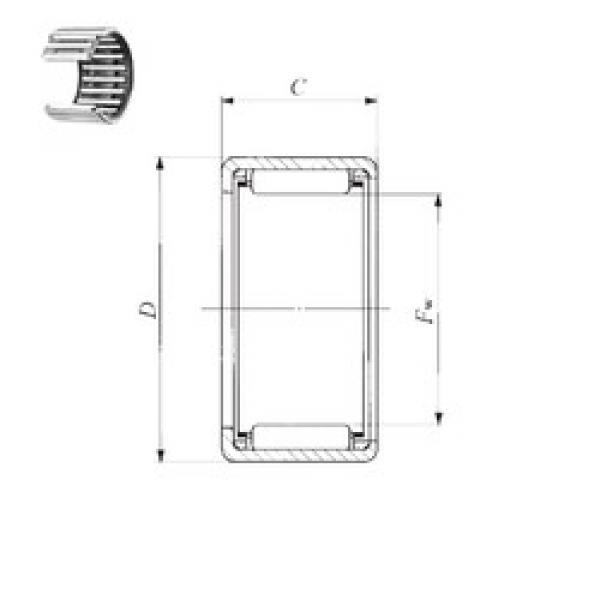 підшипник TA 243220 Z IKO #1 image