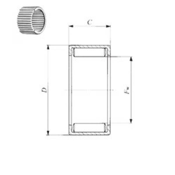 підшипник YB 812 IKO #1 image