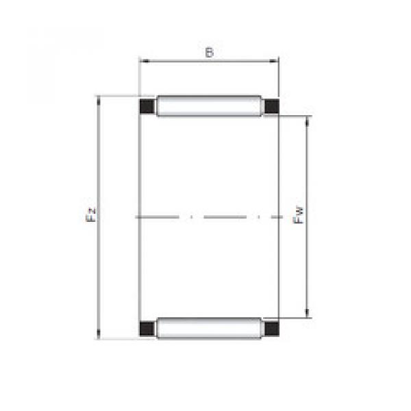 підшипник K165x173x26 CX #1 image