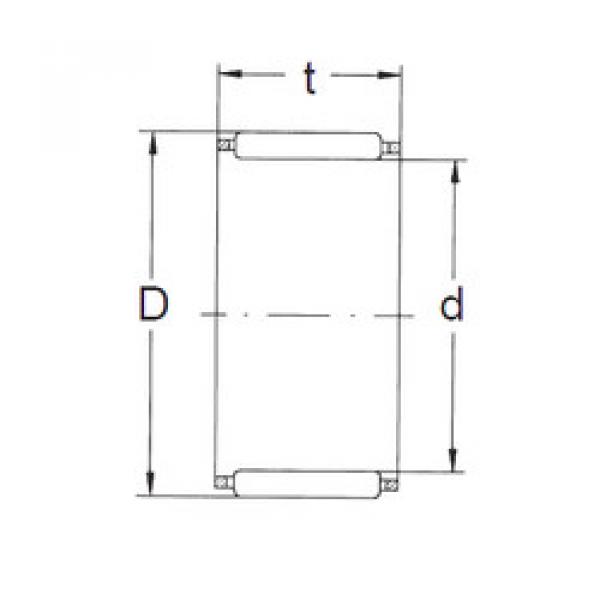 підшипник K10X14X13 FBJ #1 image