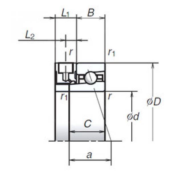 підшипник 75BNR10XE NSK #1 image