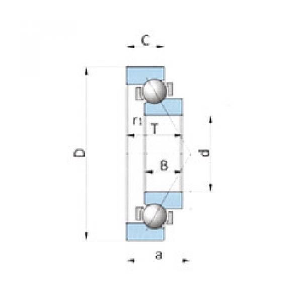 підшипник BA205-1 NSK #1 image