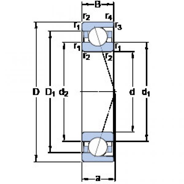 підшипник 71914 ACD/P4A SKF #1 image