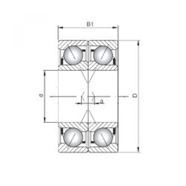 підшипник 7022 B-UX CX #1 image