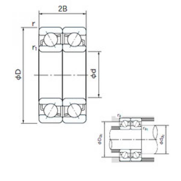 підшипник 7011DF NACHI #1 image