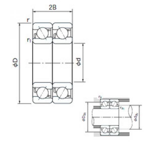 підшипник 7212BDT NACHI #1 image