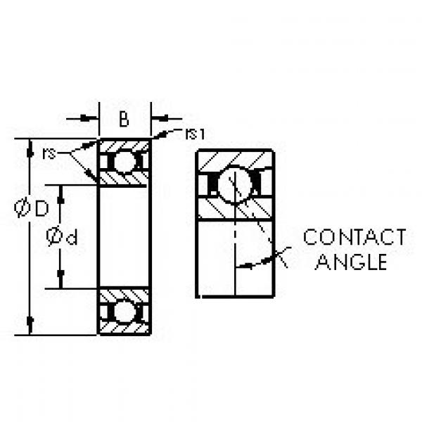 підшипник 7038AC AST #1 image