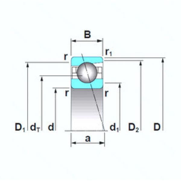 підшипник 7921A5TRSU NSK #1 image