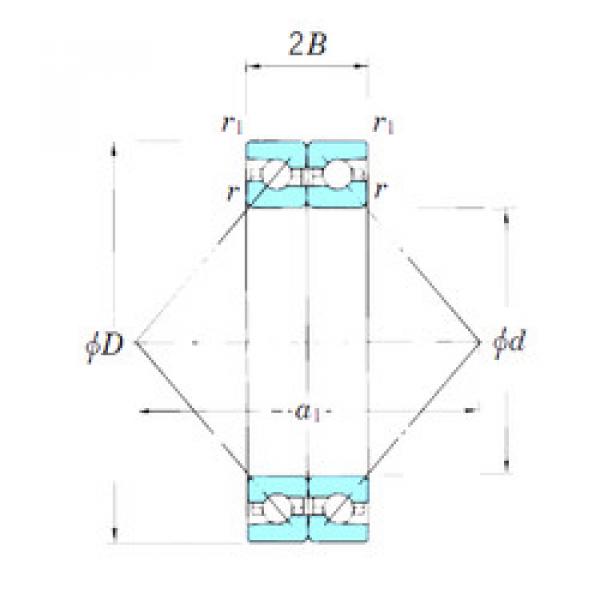 підшипник ACT028BDB KOYO #1 image