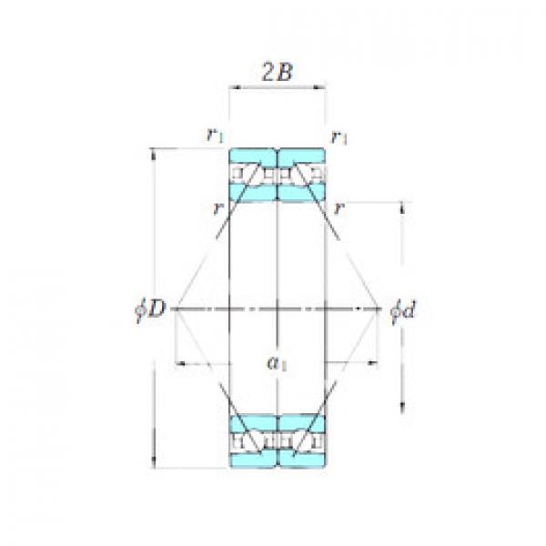 підшипник ACT011DB KOYO #1 image