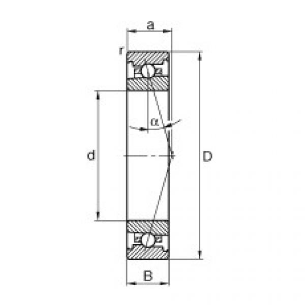 підшипник HS7007-C-T-P4S FAG #1 image