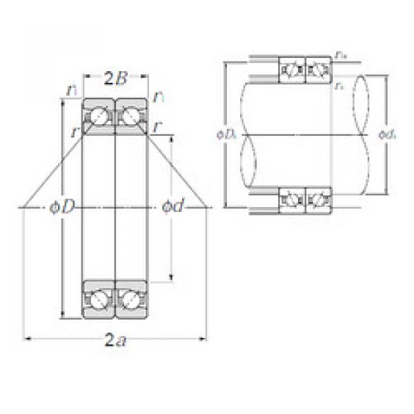 підшипник HTA007DB NTN #1 image