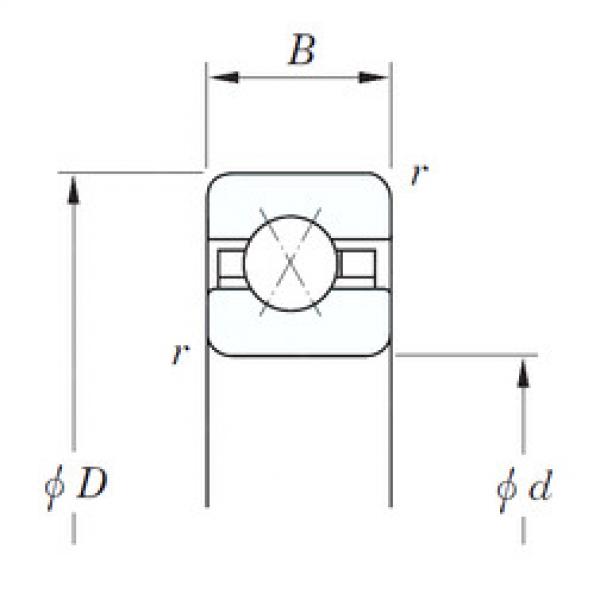 підшипник KBX075 KOYO #1 image