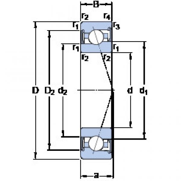 підшипник S7000 ACE/P4A SKF #1 image