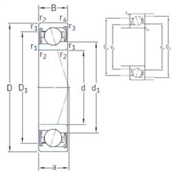 підшипник S71900 CE/HCP4A SKF #1 image