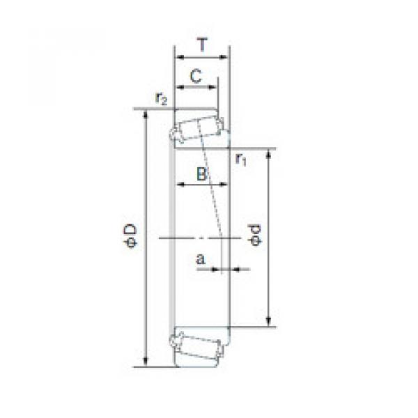 підшипник E32206J NACHI #1 image