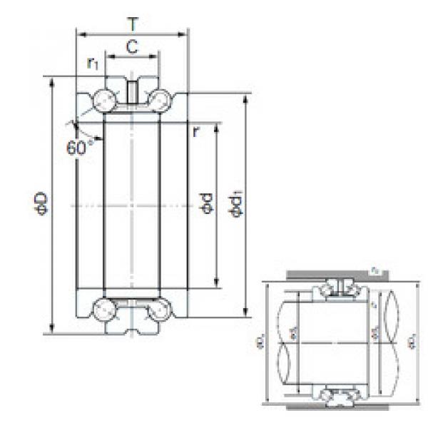 підшипник 120TAD20 NACHI #1 image