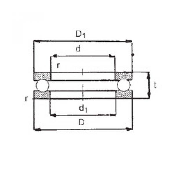 підшипник 0-12 FBJ #1 image