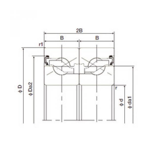 підшипник 20TAB04DB-2NK NACHI #1 image