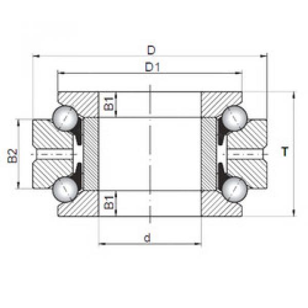 підшипник 234406 ISO #1 image