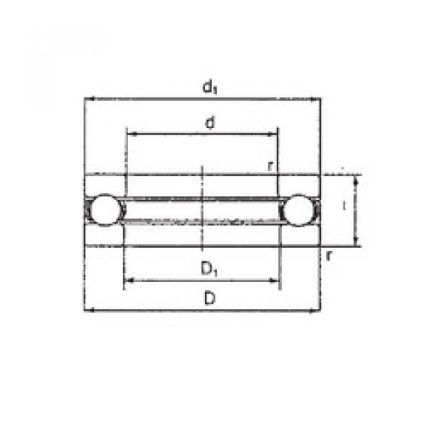 підшипник 2907 FBJ #1 image