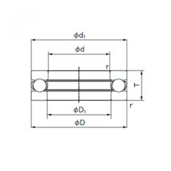 підшипник 51100 NACHI #1 image