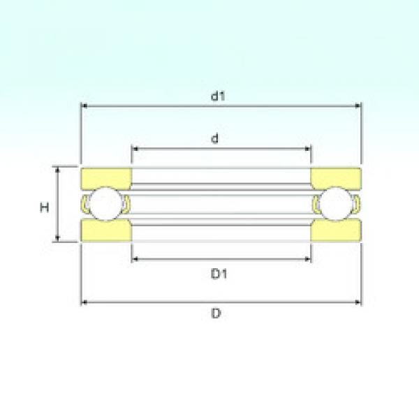 підшипник 510/1800 ISB #1 image