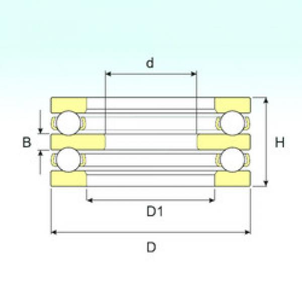 підшипник 52209 ISB #1 image