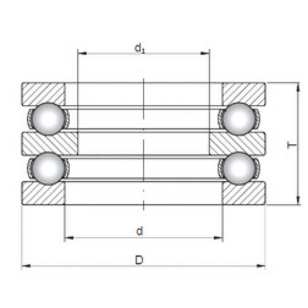 підшипник 52226 ISO #1 image