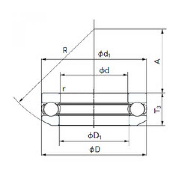 підшипник 53305 NACHI #1 image