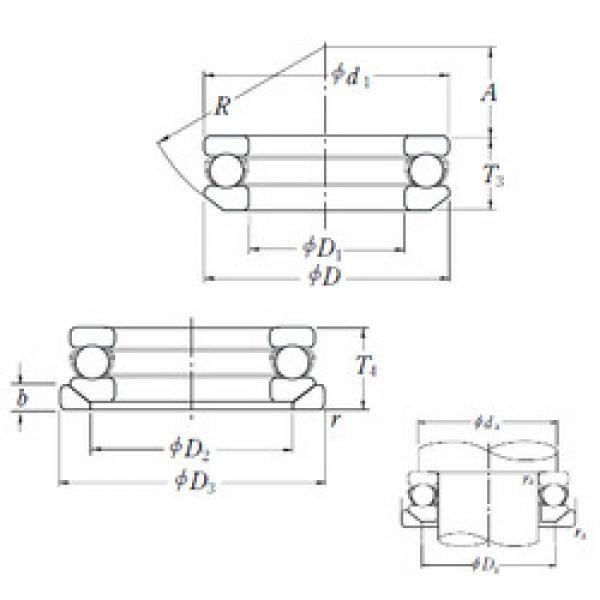 підшипник 53207U NSK #1 image