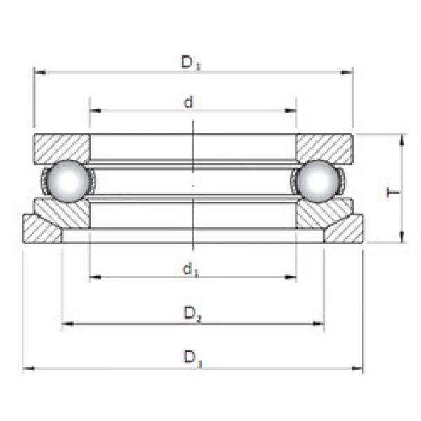 підшипник 53213U+U213 ISO #1 image