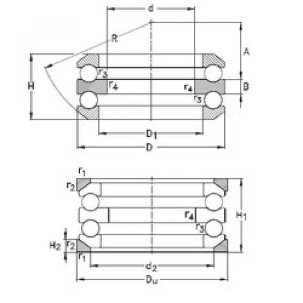 підшипник 54210+U210 NKE #1 image