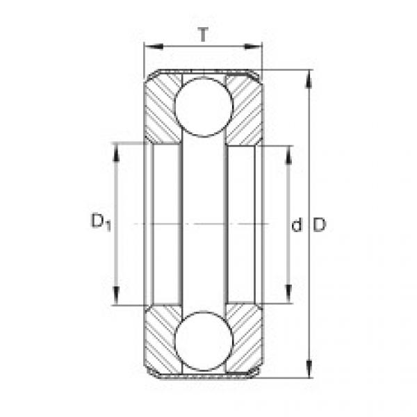 підшипник B16 INA #1 image