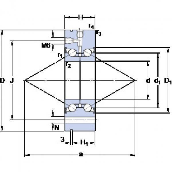 підшипник BEAM 035090-2RS SKF #1 image