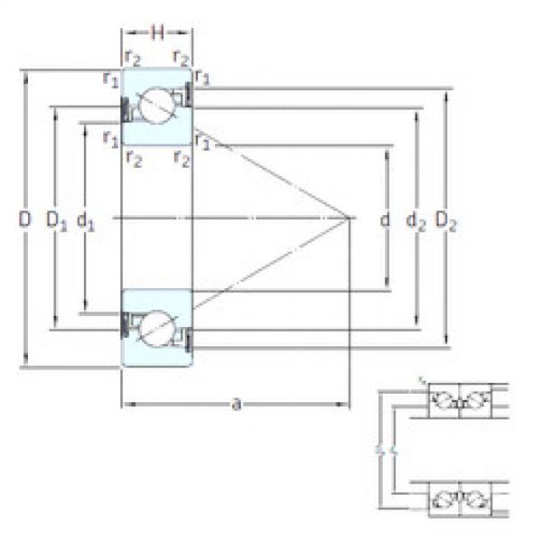 підшипник BS 215 /S 7P62U SNFA #1 image