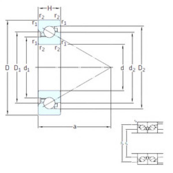 підшипник BS 245 7P62U SNFA #1 image