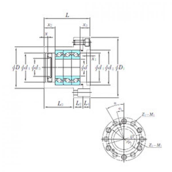 підшипник BSU2562BDFD KOYO #1 image