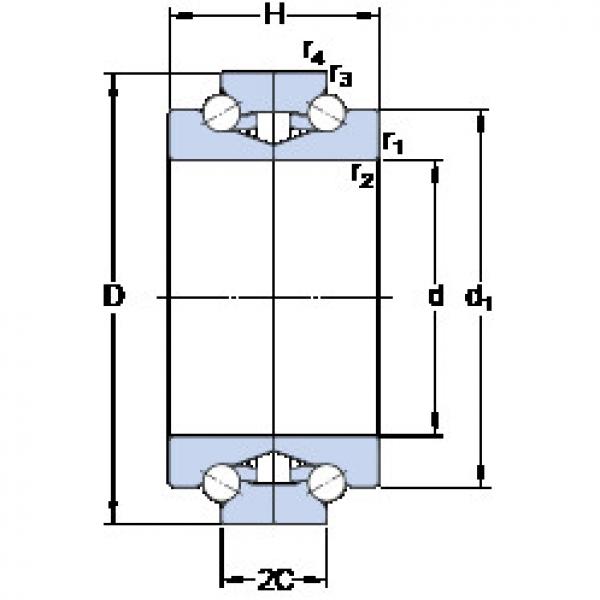 підшипник BTW 120 CTN9/SP SKF #1 image