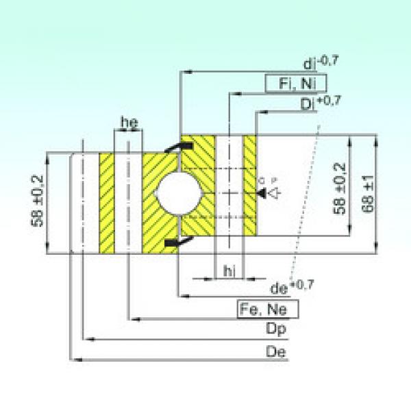 підшипник EB1.25.1314.400-1SPPN ISB #1 image