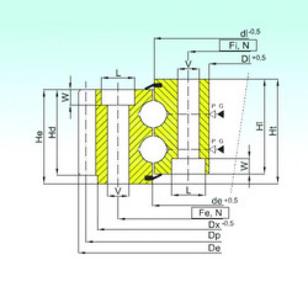 підшипник EB2.22.0383.400-1SPPN ISB #1 image