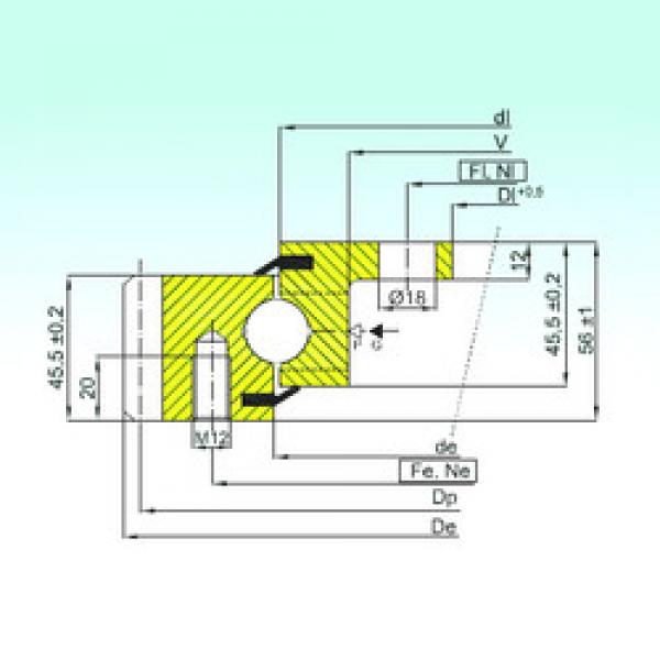 підшипник EBL.20.1094.200-1STPN ISB #1 image