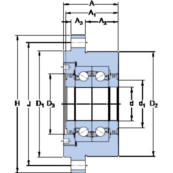 підшипник FBSA 209/DF SKF #1 image