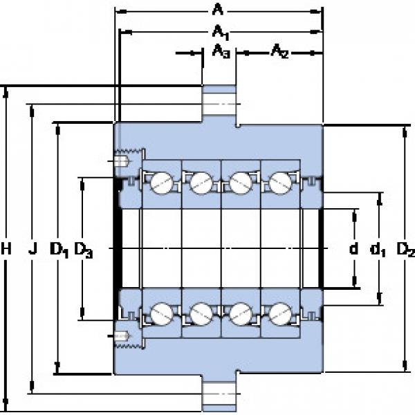 підшипник FBSA 205/QBC SKF #1 image